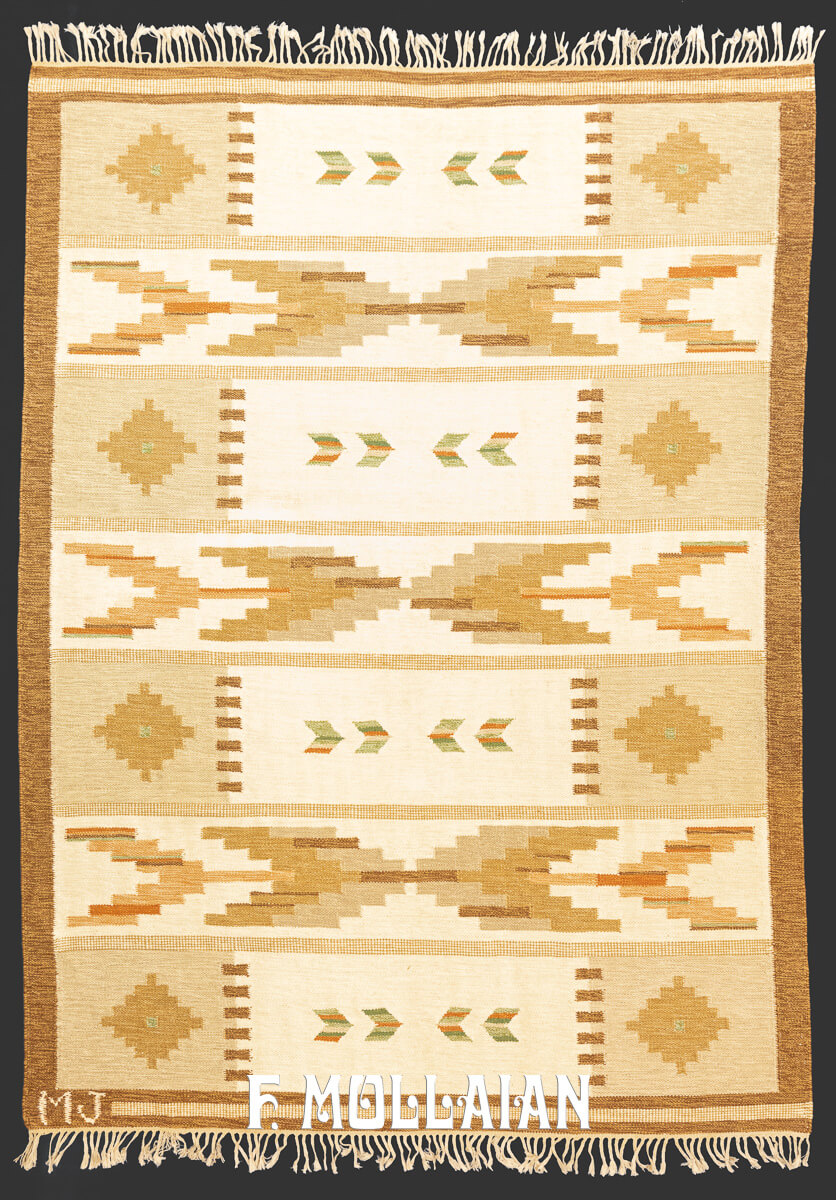 Scandinavian Rollakan Rug MJ n°:604908